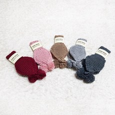 손뜨개귀도리