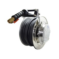 자동호스 워터릴 (TC-10003-2h / 릴호스 / 호스릴 / 스테인레스), 볼밸브, 1개