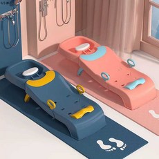 이동식샴푸대 셀프 머리감는 노인 어르신 편안한 베드, 1개, 11. 블루 접이식-PU패드 L