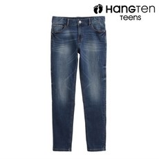 행텐주니어 남아 스키니 반기모 청바지 PI6N075585410