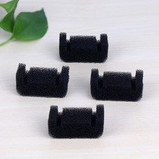 자동 화장실 3 개/갑 애완 동물 활성 탄소 필터 면 흡착 성능 고양이 배변 상자, 02 4pcs
