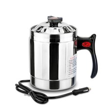 차량용 커피 포트 트럭 화물차 전기 카포트 온수기 12V 24V