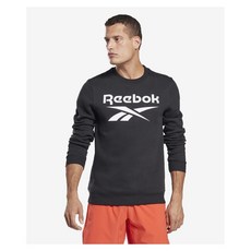 리복 Reebok 남여공용 RI FLC BL 맨투맨 - 블랙 GR1654 RETS2E102BK