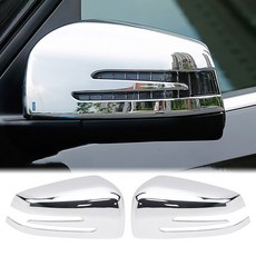 메르세데스-벤츠 CLA C117 / GLA 클래스 X156 용 사이드 윙 미러 커버 2014 2015 2016 2017 2018 2019 크롬 백미러 캡 트림