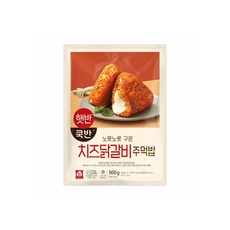 [CJ] 비비고 구운주먹밥 치즈닭갈비 500g x3봉, 3개