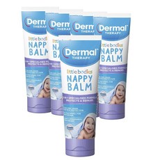 뉴질랜드 더말테라피 Dermal Therapy 베이비 기저귀 리틀 바디 내피 바디밤, 100g, 5개