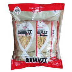 빼빼어포 포담빼빼포 16개입 대용량 코스트코어포 간식 안주, 384g, 1개