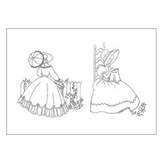 물에녹는자수도안