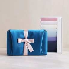 포이티 색동꽃차 7종 선물세트+쇼핑백 국산, 1개, [양단 보자기포장] 색동꽃차 7종선물세트+쇼핑백