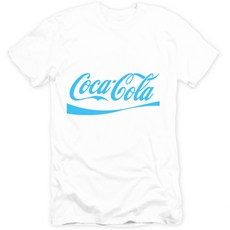 반팔티/남자/티셔츠/빅사이즈/3XL까지/블루/코카콜라/COCA COLA/트렌드밤/CH-97 - 코카콜라반티