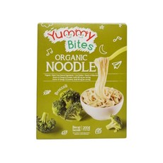 Yummy Bites 오가닉 누들 브로콜리 200g (2개), 2개