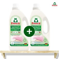 [한정기획]프로쉬 울 섬세물용 액상세탁세제 2L, 2개