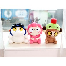 깜부 봉제인형-대형 (30cm) 인형 봉제인형 강아지인형 아기인형 곰인형 봉제인형 누리토이즈 딸기친구 수박인형 캐릭터인형, 단일 높이