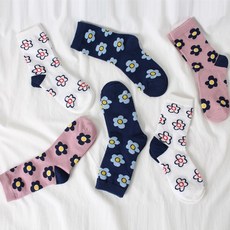 꽃무늬발목양말