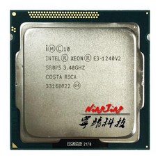 Intel Xeon E3-1240 v2 E3 1240v2 1240 3.4 GHz 중고 쿼드 코어 CPU 프로세서 8M 69W LGA 1155, 한개옵션0