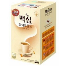 맥심 화이트 골드 커피믹스 스틱, 11.7g, 200개입, 1개