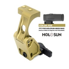 스코프 마운트 전술 빠른 ftc 2.26inch 높이 for holosun hm3x, 검은 색