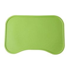 야외 펫 급식 보울 애완 휴대용 방수 매트 고양이용 장소 강아지 음수 실리콘 패드 동물, 1개, Green A