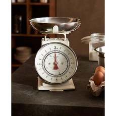 최화정 레트로 저울 계량 2kg 베이킹 주방저울 요리용 앉은뱅이 아날로그 계량기