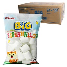 멜로 빅 머쉬멜로우, 100g, 24개