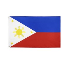 필리핀 국기 대형 깃발 philippines national flag 게양기 응원, 1개