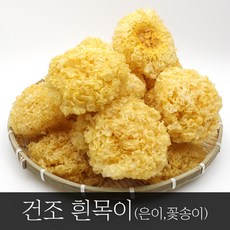 [화연] A급 건조 백목이(은이 흰목이)버섯 1Kg, 1개