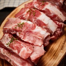 [엄지척축산] 브라질산 생 쪽갈비 돼지 등갈비 생고기, 1개, 쪽갈비 1kg