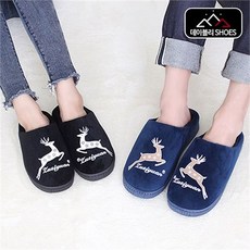 Daively 산타 털슬리퍼 털실내화 여성슬리퍼 남성슬리퍼 겨울실내화 사무실슬리퍼 캐릭터실내화 털신 방한화