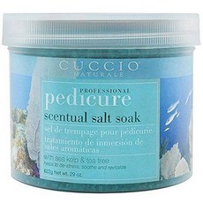 Cuccio Luxury Spa Scentual Salt Soak - Artisan Shea & Vetiver/9143839, 상세내용참조