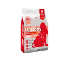 닥터도비 전연령 면역과 눈 건강 건식사료, 눈물 개선/눈건강, 5kg, 5개