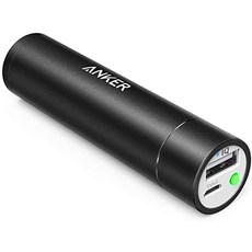 Anker PowerCore+ Mini 3350mAh Lipstick-Sized Portable Charger (Premium Aluminum Power Bank) One, 1개
