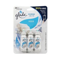 방향제 그레이드 화장실 터치형 크린린넨 리필 13mlx3, 3개