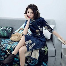 치파오 원피스 중국옷 할로윈 전통의상 차이나 파티