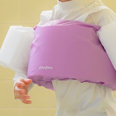 오맘 유아 팔튜브 암링자켓 아기 퍼들점포 구명 물놀이 수영 조끼, 퍼플(Purple)