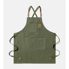 마켓머큐리 데님 주방 까페 다용도 앞치마