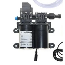고압세척기 HD 자동차 전기 세척 펌프 기계 장치 휴대용 고압 청소 DC 12V 80W 100W, 1개