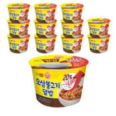 오뚜기 맛있는 컵밥 오삼불고기덮밥, 310g, 6개