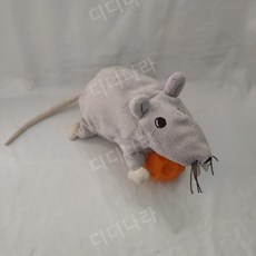 이케아 쥐 인형 고시그무스 봉제 애착 고양이 흰색 갈색 회색 검정색, 큰 회색 마우스(라벨자름)
