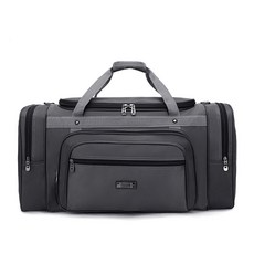 가볍고 간단한 휴대용 가방 남녀공용 접을 수 있는 대용량 양어깨 겸용 여행 가방 다기능 접는 수하물 가방
