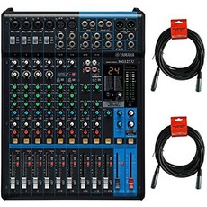 YAMAHA 야마하 mg12xu 12 input 4 bus 믹서(압축 효과 및 usb 포함) w 케이블 PROD880141246, 상세 설명 참조0