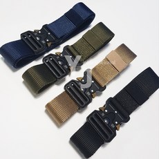 와이제이 당일 발송 딸깍버클 밀리터리 코브라벨트 끈벨트 남성벨트 4종 YJTK010