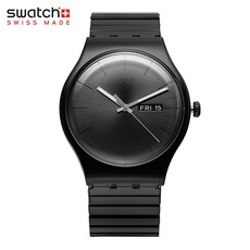 SWATCH 스와치 SUOB708B New Gent Mystery Life 공용 실리콘시계 36mm