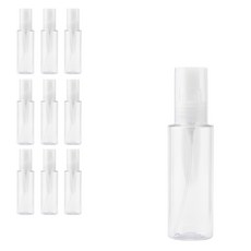 무인양품 MUJI 투명 용기 리필용 펌프타입 100ml 10개 4548718994267