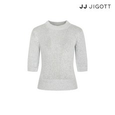 JJ지고트 울 메탈사 하프 풀오버 니트 GNCA1POR7