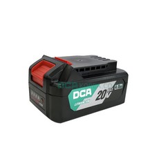 DCA FFBL2040 리튬이온 배터리 20V 4.0AH 밧데리 잔량 표시 ADJZ2060IEM ADPL208EM, 1개