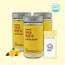 한스푼 물에 타먹는 365 레몬수 50일분, 250g, 3개