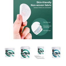 1 개의 상자 애완 동물 귀 청소 제거제 프리미엄 깨끗한 탈취 새끼 고양이 강아지 물티슈 편리, A, 1개