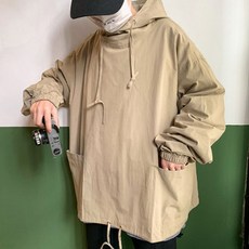 후드티 패션 남자 코튼 스포츠 오버핏 배구 긴팔