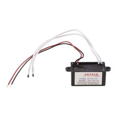 새로운 DC 12V 고출력 이온화기 이온화기 보어 음이온 음이온 발생기, 블랙이에요., 1)Black
