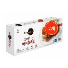 크레잇 쏙빠지는 바비큐폭립 세트, 1개, 2kg